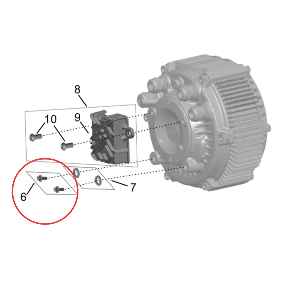 Surron Hyper Bee - Screw B1008 M8*20 (MPC:B1-008-08-020-F2) (Packed in 5s)