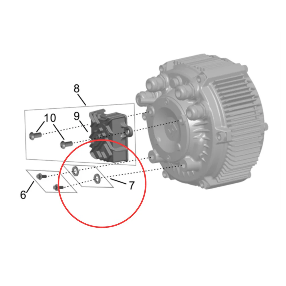 Surron Hyper Bee - Washer B4013 d8 (MPC:B4-003-08-F2) (Packed in 5s)