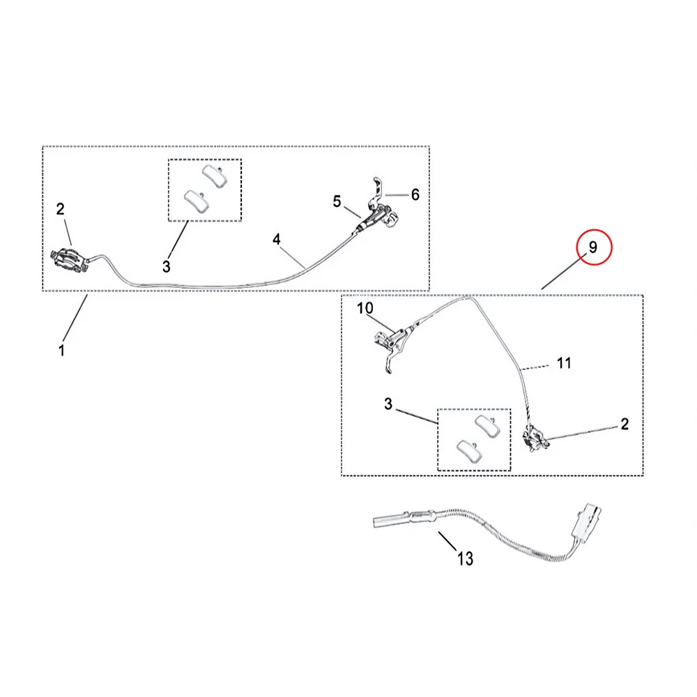 Surron Light Bee X - Front Hydraulic Disc Brake System (MPC:52100-Y028A-0100) - Image 2
