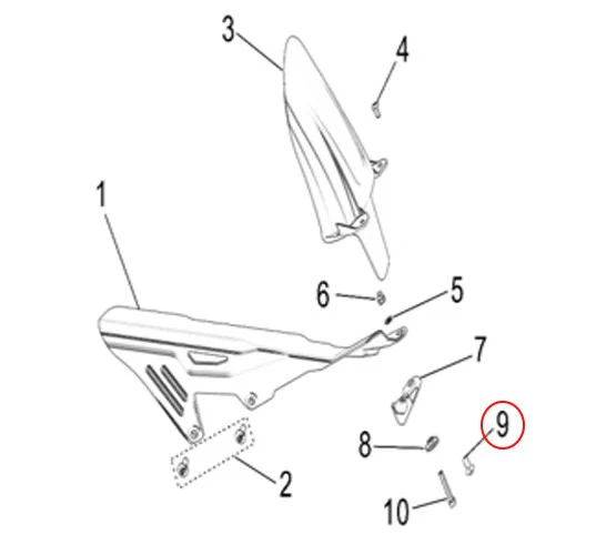 Surron Light Bee X/L1E - Screw B3002 M5*12 (MPC:B3-002-05-012-F0)