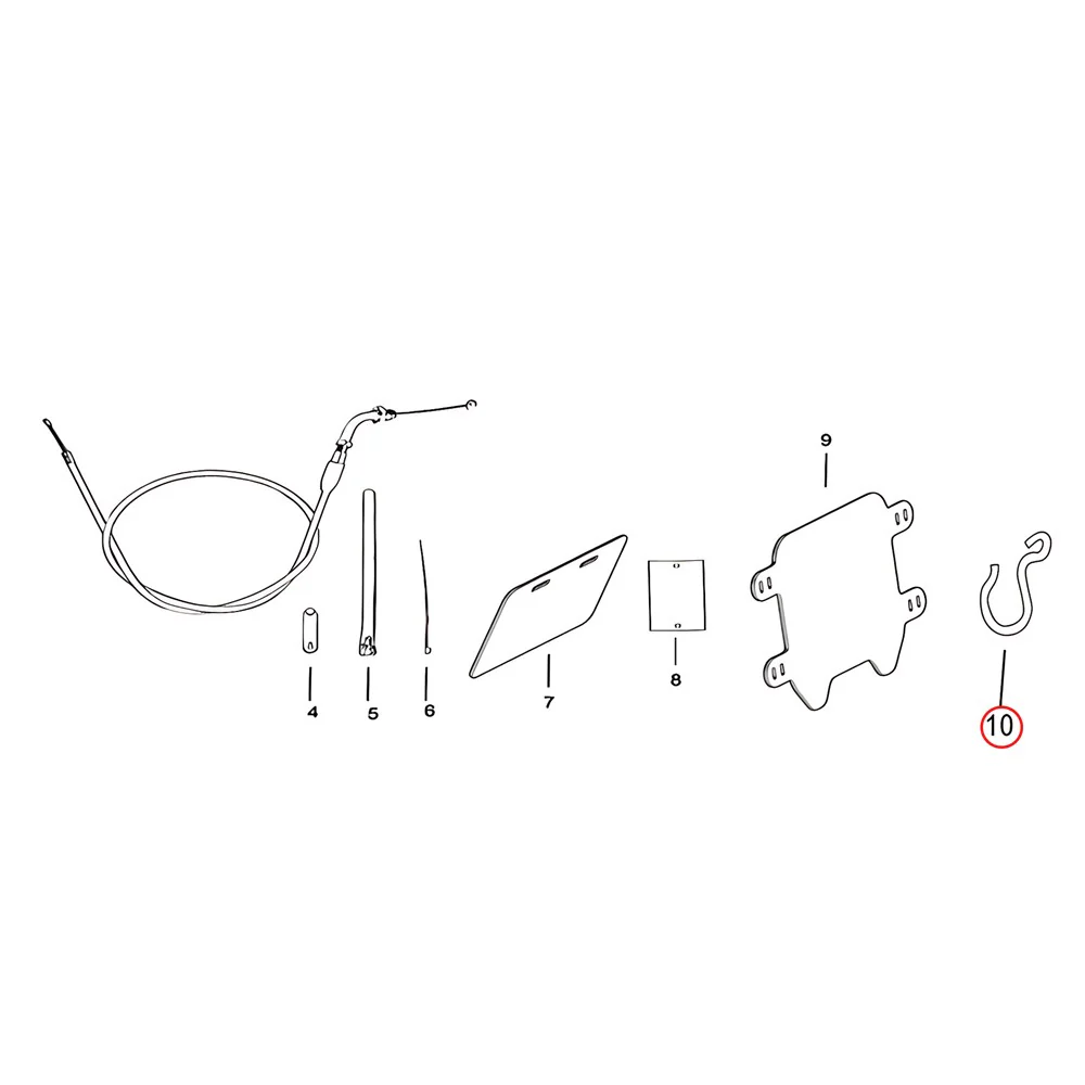 Surron Light Bee X/L1E - Wire clamp (MPC:41763-YQ2B-0000)(Packed in 10s)